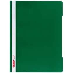 herlitz Schnellhefter Quality DIN A4 Kunststoff grün
