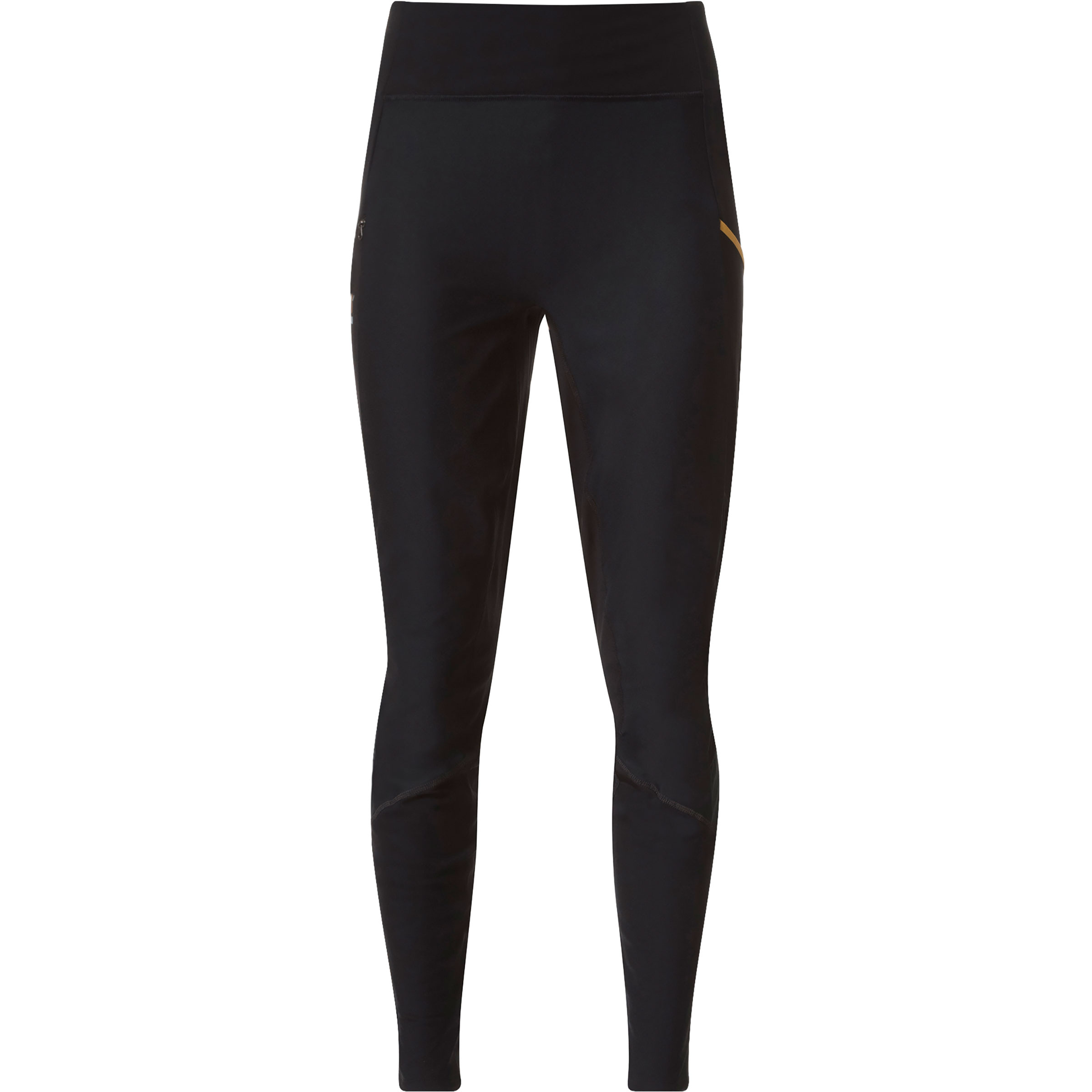 Bergans Y LightLine Fast Winter Tights Damen Laufhose schwarz Größe M Langlauf Klassik | Langlauf Skating | Laufen | Trailrunning Wasserabweisend