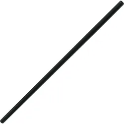 FACKELMANN Trinkhalm 50-tlg. nachhaltig, schwarz, Länge: 230 mm