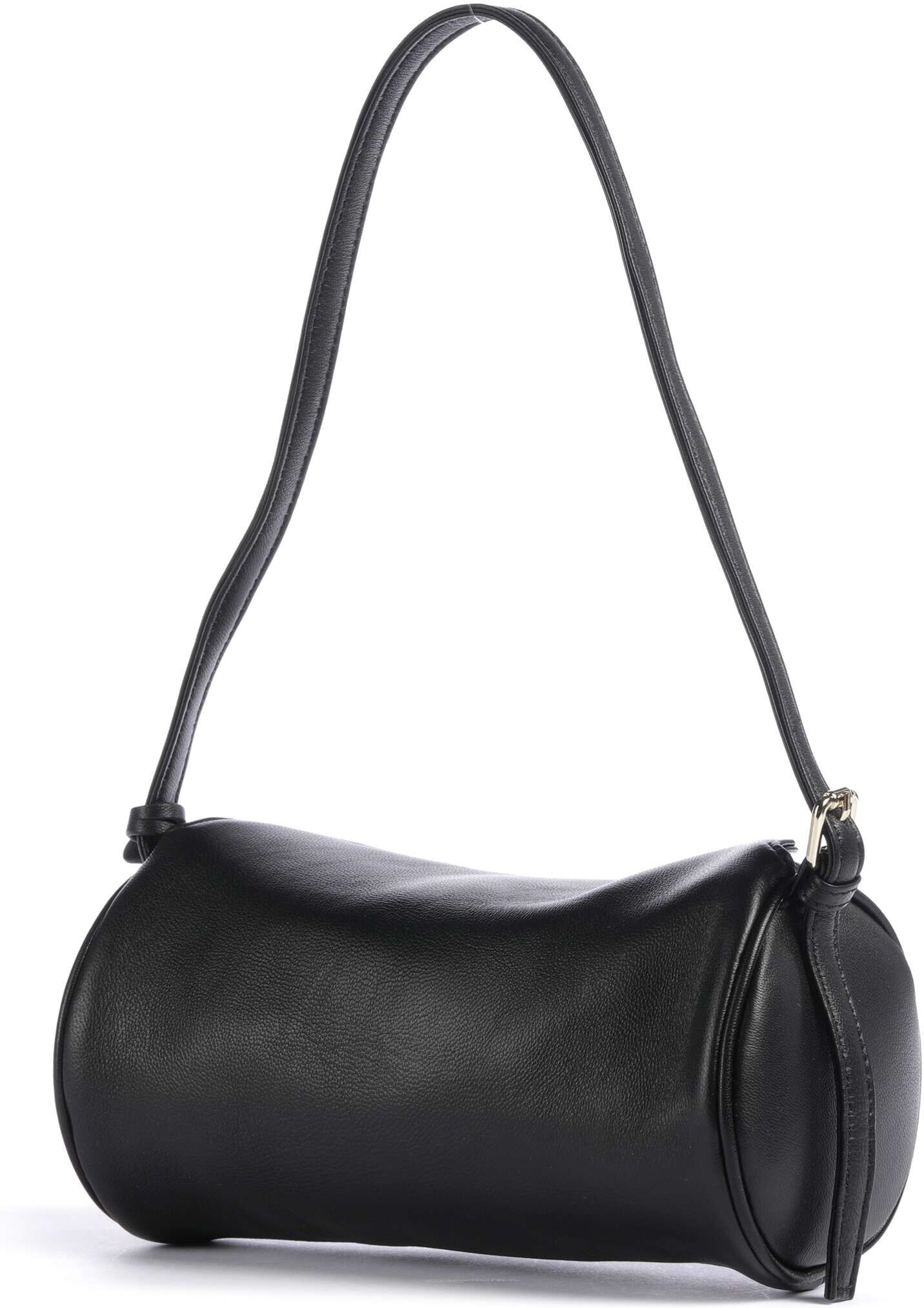 Kazar Brak Schultertasche aus Leder, schwarz