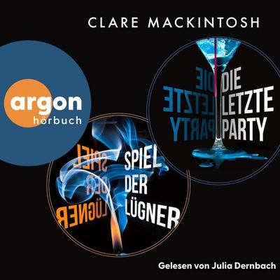 Die letzte Party & Spiel der Lügner - 2 Thriller (Nur bei uns!) - Clare Mackintosh, Audio, 9783732410361