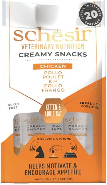 Schesir Cat Creamy Frango 20 uds