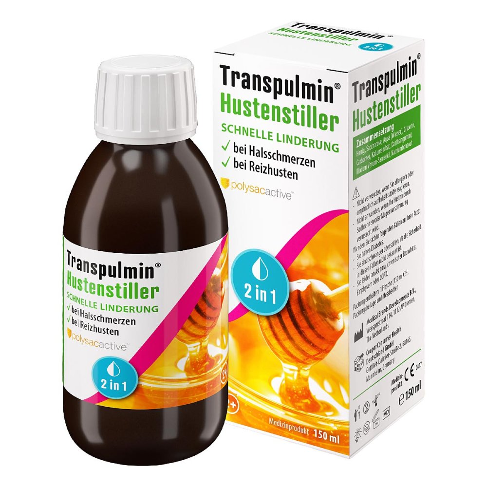 Cooper Consumer Health Deutschland GmbH Transpulmin Hustenstiller 19962730