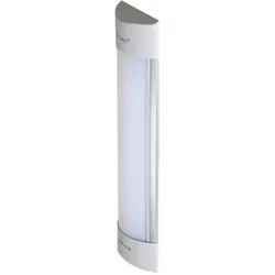 Wandleuchte Wandlampe Flurleuchte Treppenhauslampe Wohnzimmerleuchte, weiß, LED 10W 1200Lm warmweiß, LxBxH 30x7,4x2,4cm