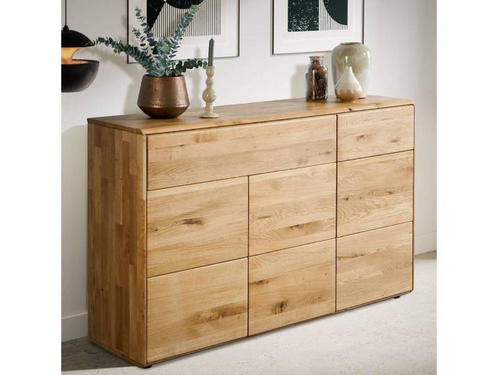 Pharao24 Sideboard Ninian, aus Massivholz