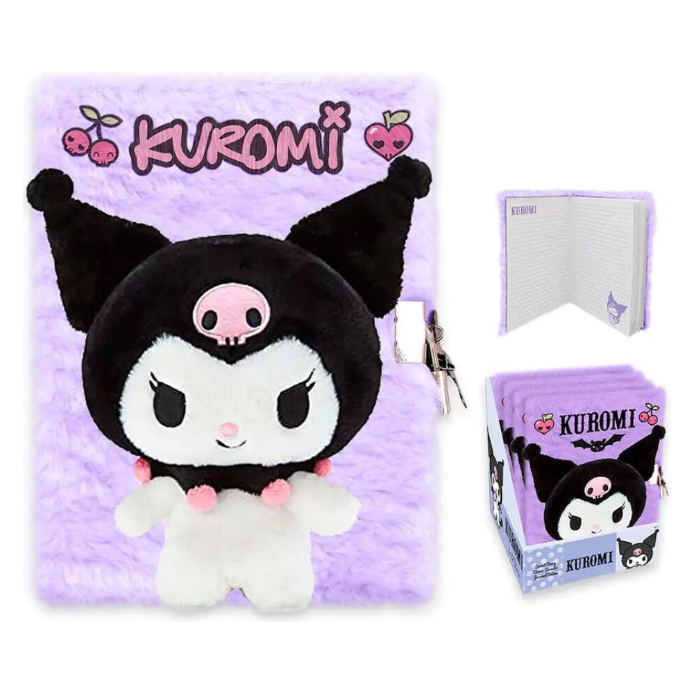 Kids Licensing Hello Kitty Kuromi 3D A5 notebook (A5, Liniert, Weicher Einband) (8435507893190)