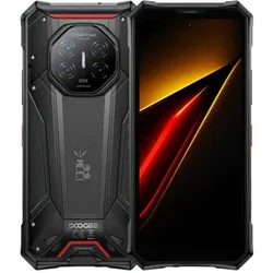 Doogee S300 Pro (512 GB, Black, 6.78", Dual SIM, 5G), Smartphone, Schwarz