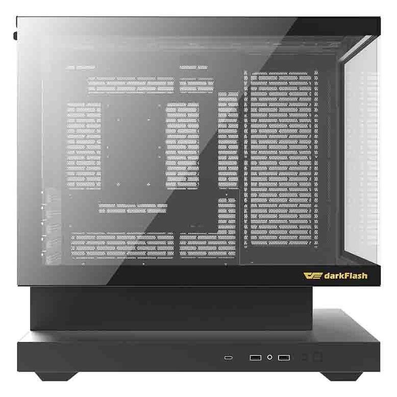Darkflash Tech Darkflash F1 (ATX, ITX, Mini-ATX) (F1 BLACK + 6 FANS)