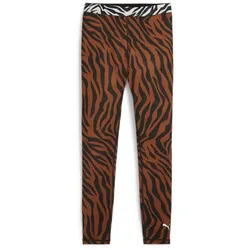 PUMA Animal Remix High-Waist 7/8-Leggings Damen 81 - teak S