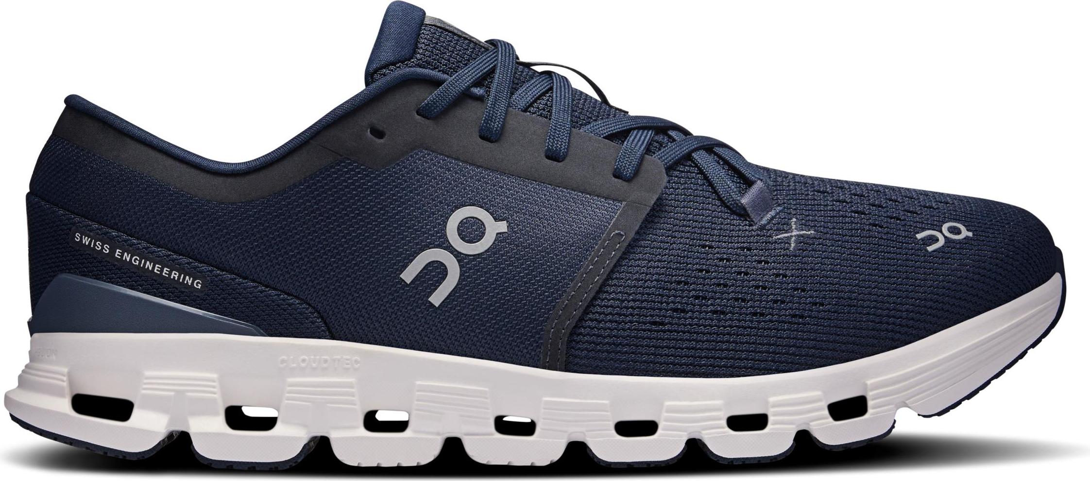 ON Cloud X 4 Herren Running Schuhe blau EU 43