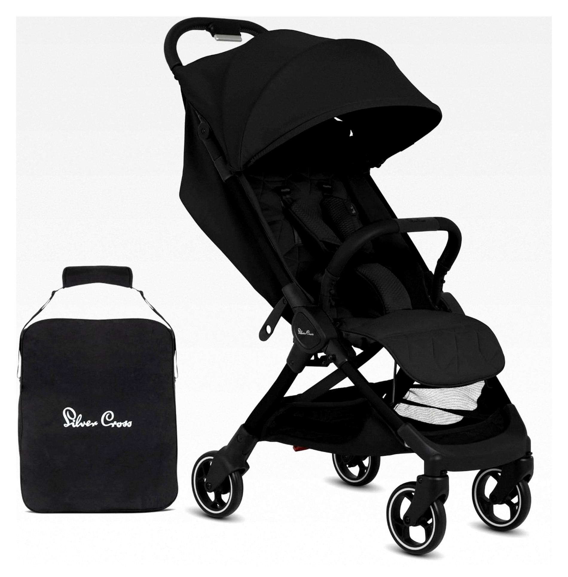 Clic 2 kompakter Kinderwagen und Reisetasche - Faltbarer Reise-Kinderwagen für unterwegs - geeignet ab Geburt bis 4 Jahre - Platz