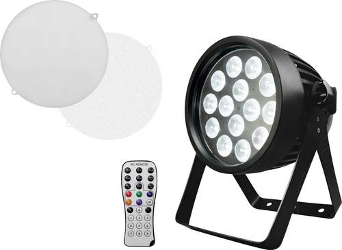 Eurolite IP PAR 14x8W QCL DMX LED-Effektstrahler Anzahl LEDs (Details): 14 8W