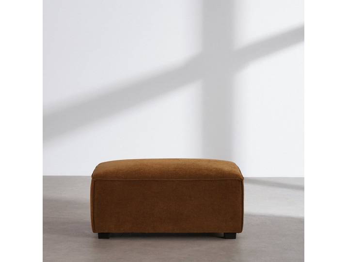 bronzefarbener Pouf