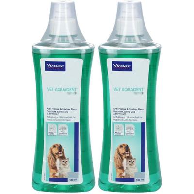VET Aquadent Fr3Sh Lösung f.Hunde/Katzen x2 2x500 ml Flüssigkeit