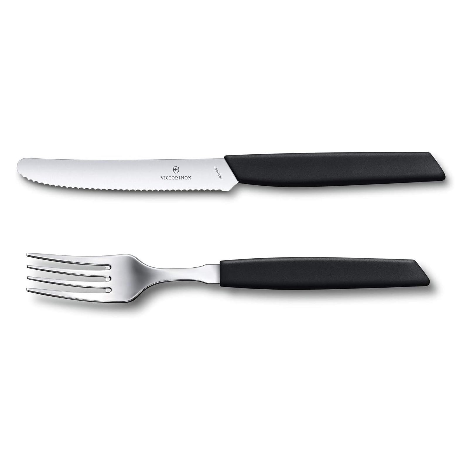Victorinox Besteck-Set Swiss Modern (12 Stk., Besteck Set) (6.9093.11W.12)
