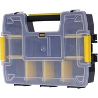 Sortmaster Mini stapelbar, Werkzeugbox schwarz/transparent