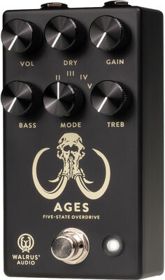 Walrus Audio Ages Overdrive Black noir