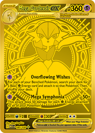 Mega Gardevoir ex (MEG 187) (NM) Pokemon (Käytetty)