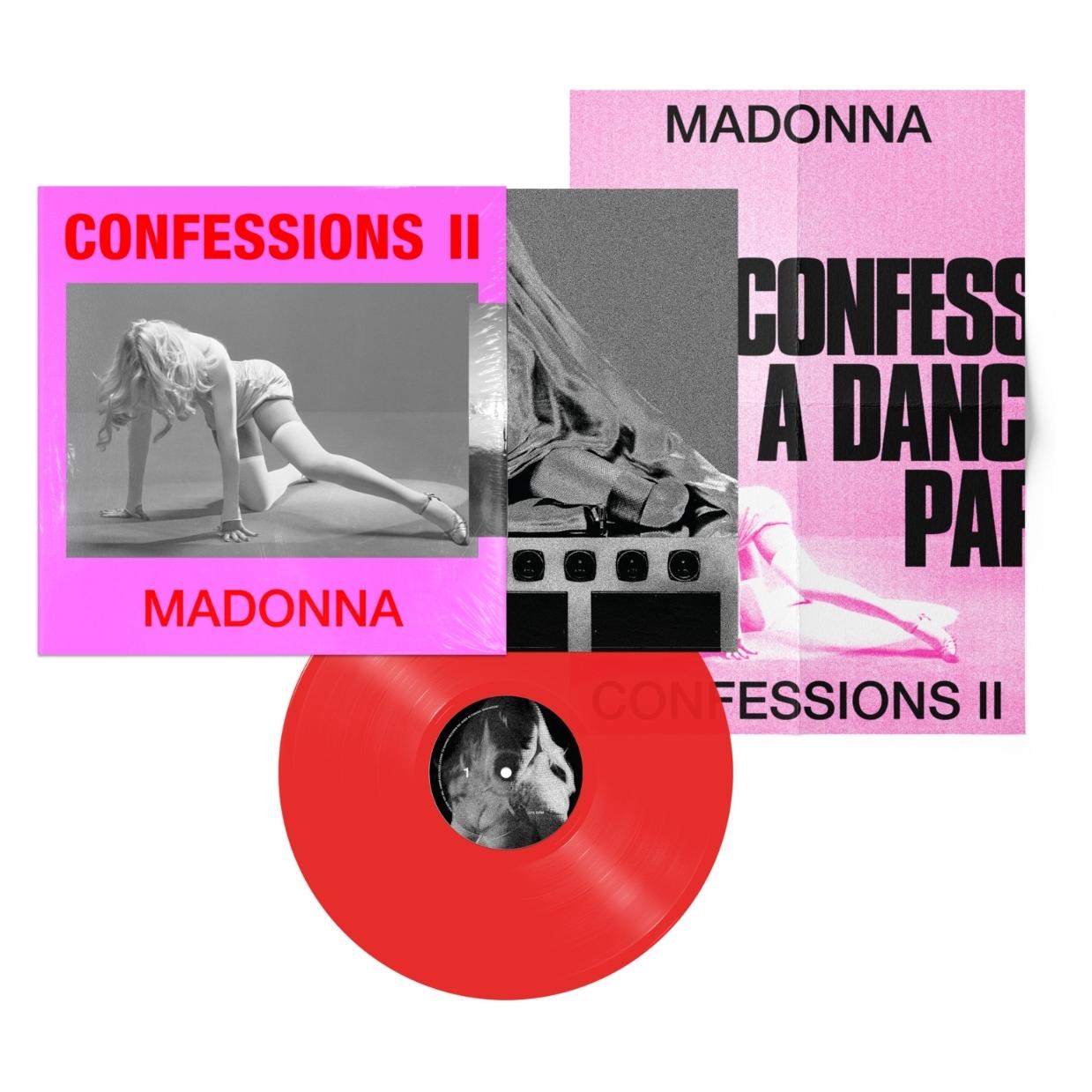 Warner Bros. CONFESSIONS II (durchscheinendes rotes Vinyl) (VINYL) (Madonna) (71671638)