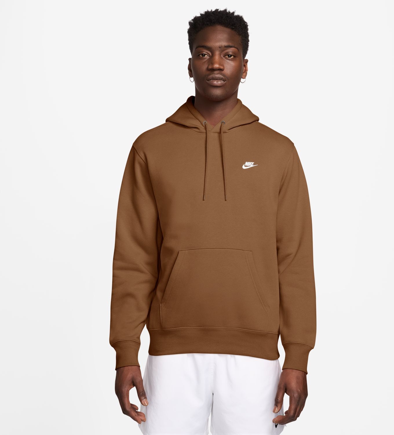 Nike Sudadera de hombre Club .  Marrón