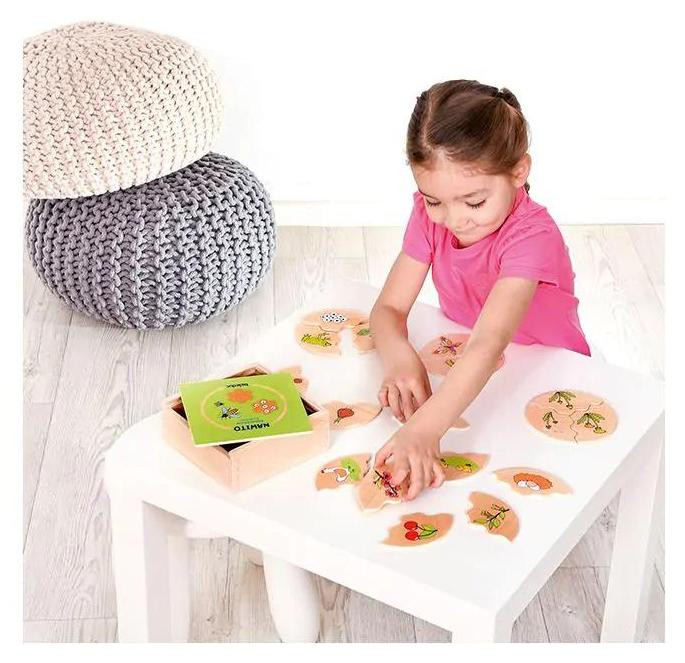 Beleduc Educatief Houten Spel: Waar het eten vandaan komt
