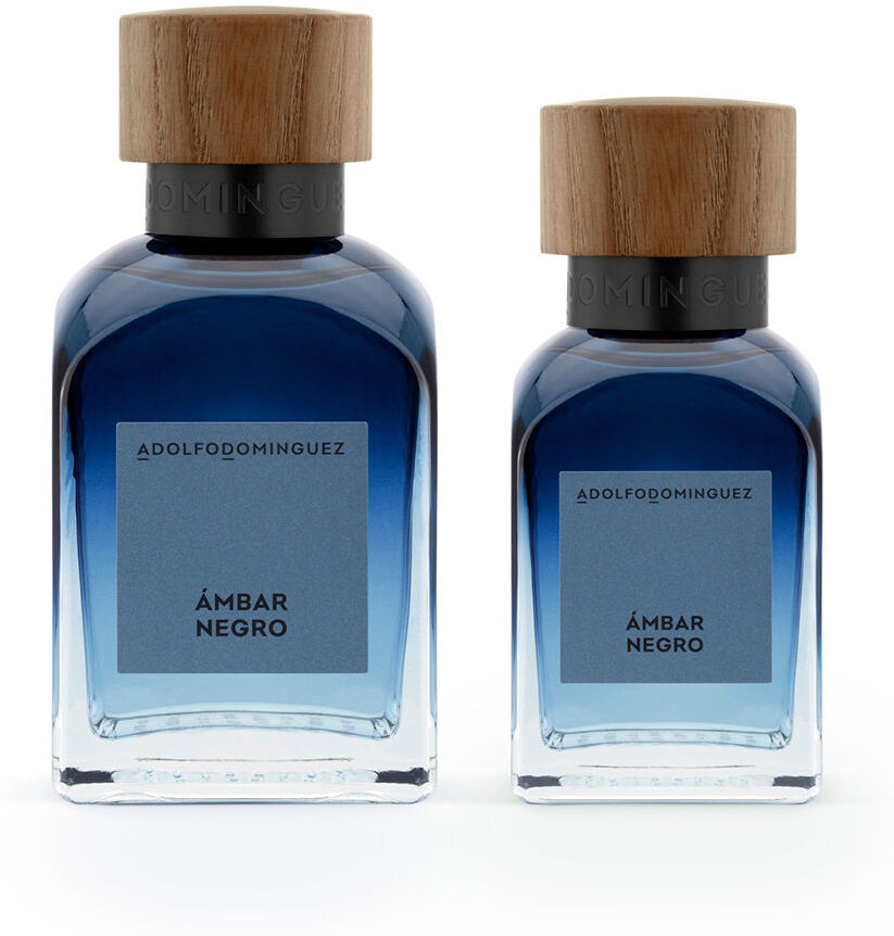 Adolfo Dominguez Ámbar Negro Estuche 2 pz
