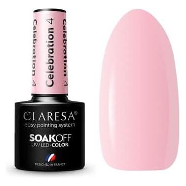 Claresa Soak Off Uv/Led Celebration Gel Polish 04 5G (04, UV-Gel Lack) (39149944)