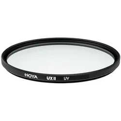 Hoya UX II UV Filter (55 mm, UV-Filter), Objektivfilter, Schwarz