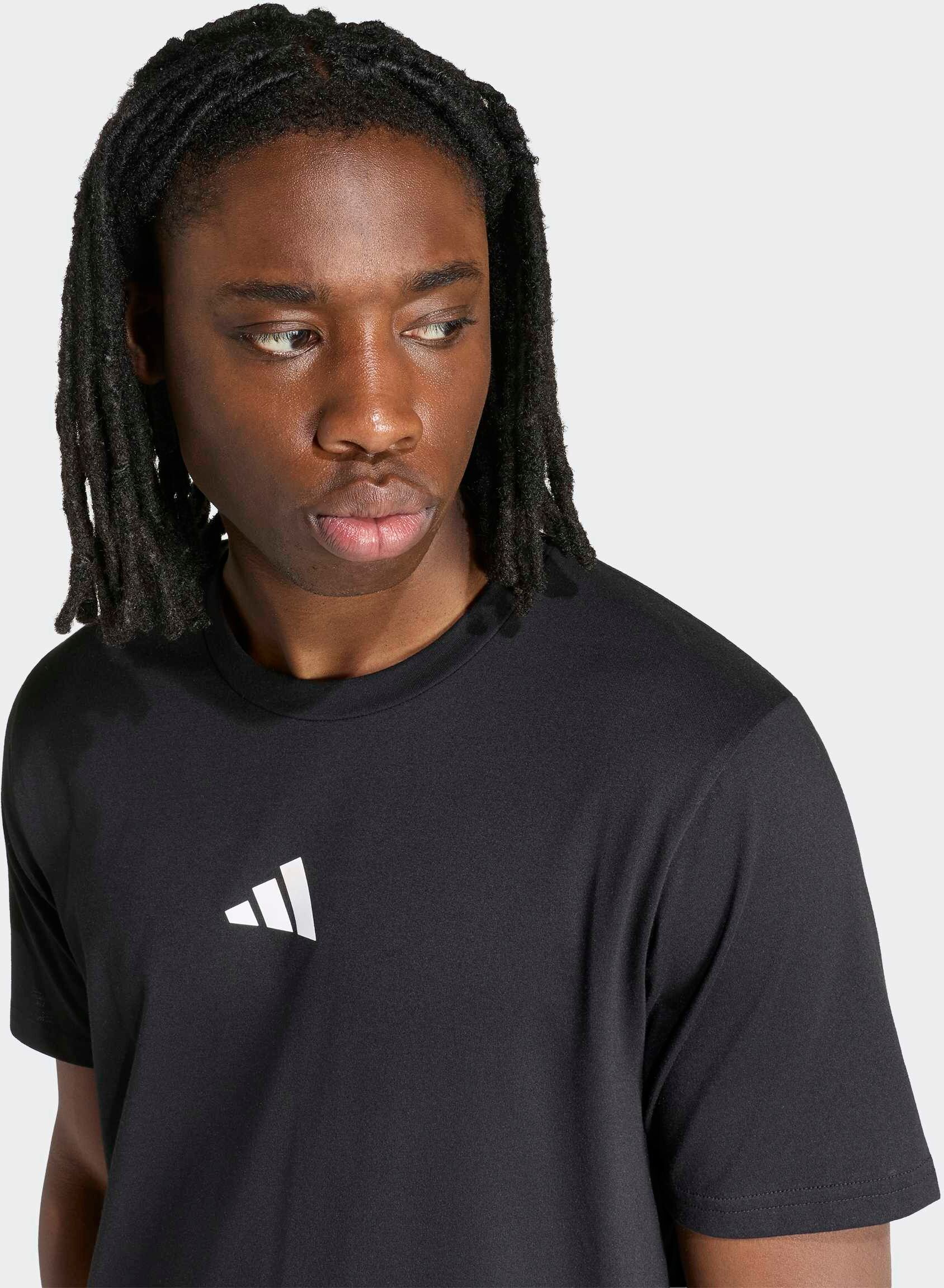 T-Shirt ADIDAS PERFORMANCE "CLIMACOOL CAMO TRAINING GRAFIK", Herren, Gr. M, schwarz, Obermaterial: 70% Polyester, 30% Baumwolle, Shirts T-Shirt, sportlicher Stil, mit Climacool Technologie, aus Polyester schwarz M