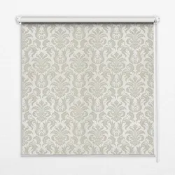INNENROLLO - Fensterrollo - Rollo - 100x100 cm - Beige Muster