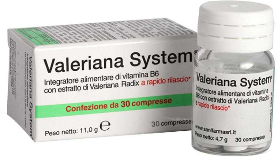 FIDIA HEALTHCARE Srl Valeriana System, 30 Compresse