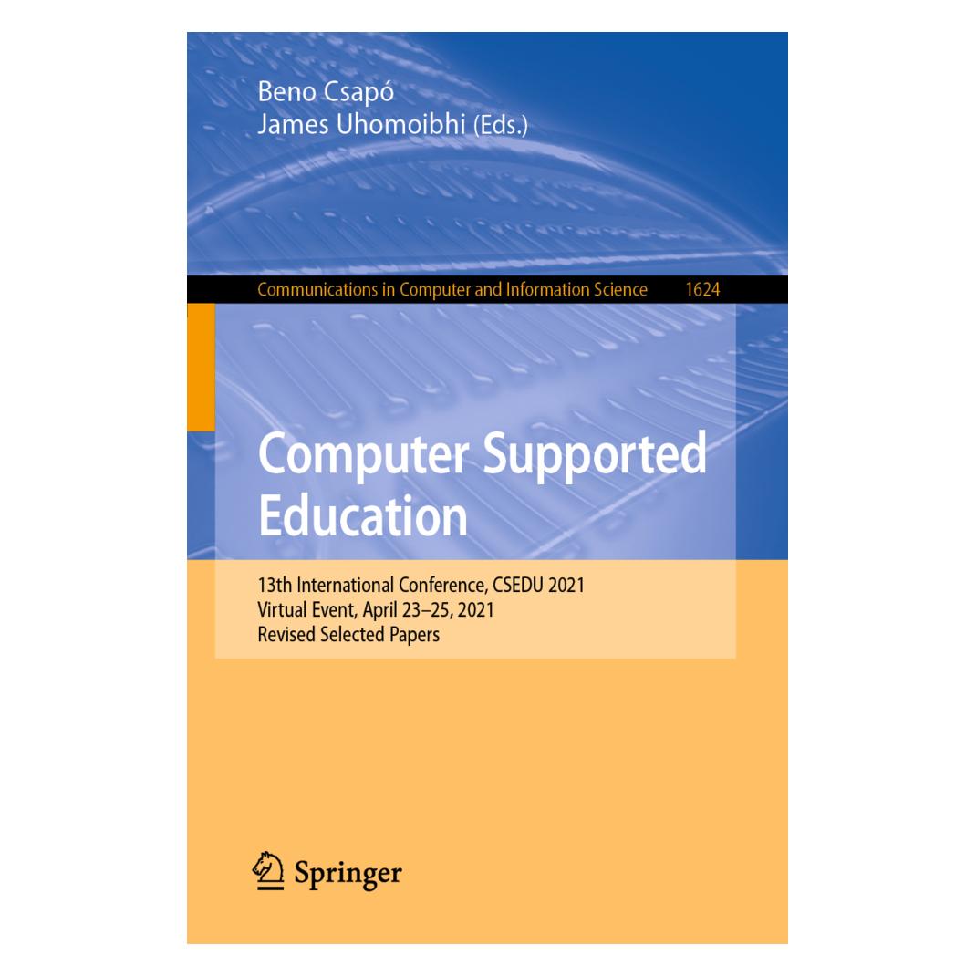 Springer Computer Supported Education (Englisch, Softcover, Beno Csapó, James Uhomoibhi) (56873628)