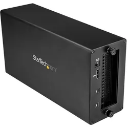 StarTech Dual-Port Qsfp+ Nic Card (Mini PCI Express), Netzwerkkarte, Schwarz