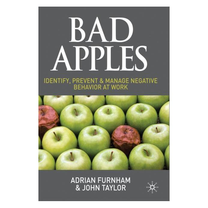 Palgrave Macmillan Uk Furnham,A.:Bad Apples (Englisch, Hardcover, Adrian Furnham, John Taylor) (63050656)