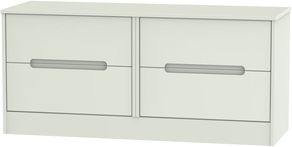 17 Stories Fully Assembled Vernon 4 Drawer Chest Kashmir Matt/Kashmir Matt 50.5cm H X 112cm W X 41.5cm D