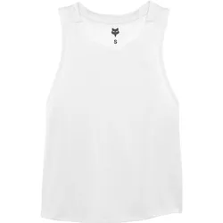 Fox, Damen, Sportshirt, Tank 24 W Forums Tech Wht (L), Weiss, L