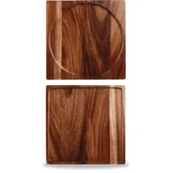 Churchill Praesentation Holzbord Quadratisch 30cm