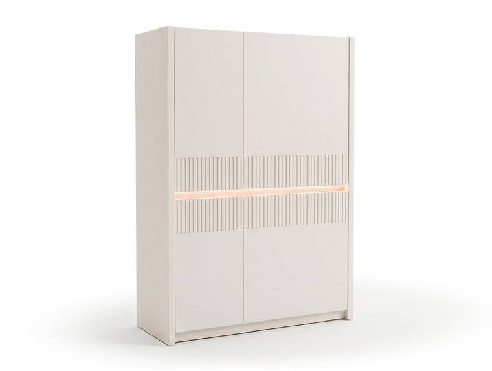 Bahut haut Oak squere Chene/sable - Basika