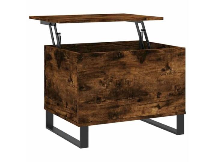 HKLGBVCR Couchtisch, klappbar, Holz, Raucheiche, 60 x 44,5 x 45 cm