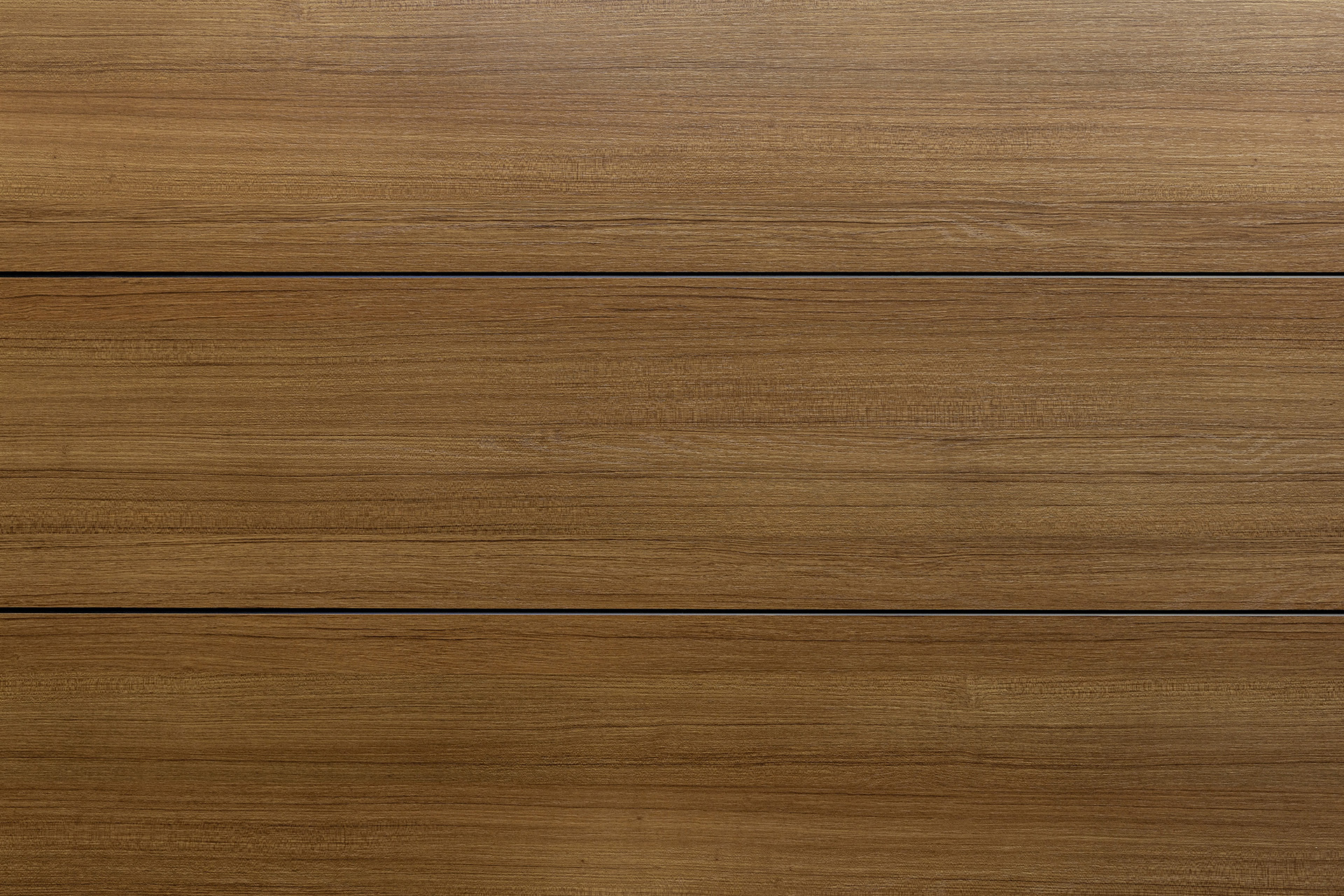 Kettler HPL Tischplatte 95 x 95 cm, Teak-Optik mit Fräsung