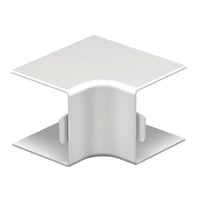 Inneneckhaube zur Richtungsänderung der Wand-Decken-Kanäle WDK HI40040RW, Befestigung/Montage weiß, Retail