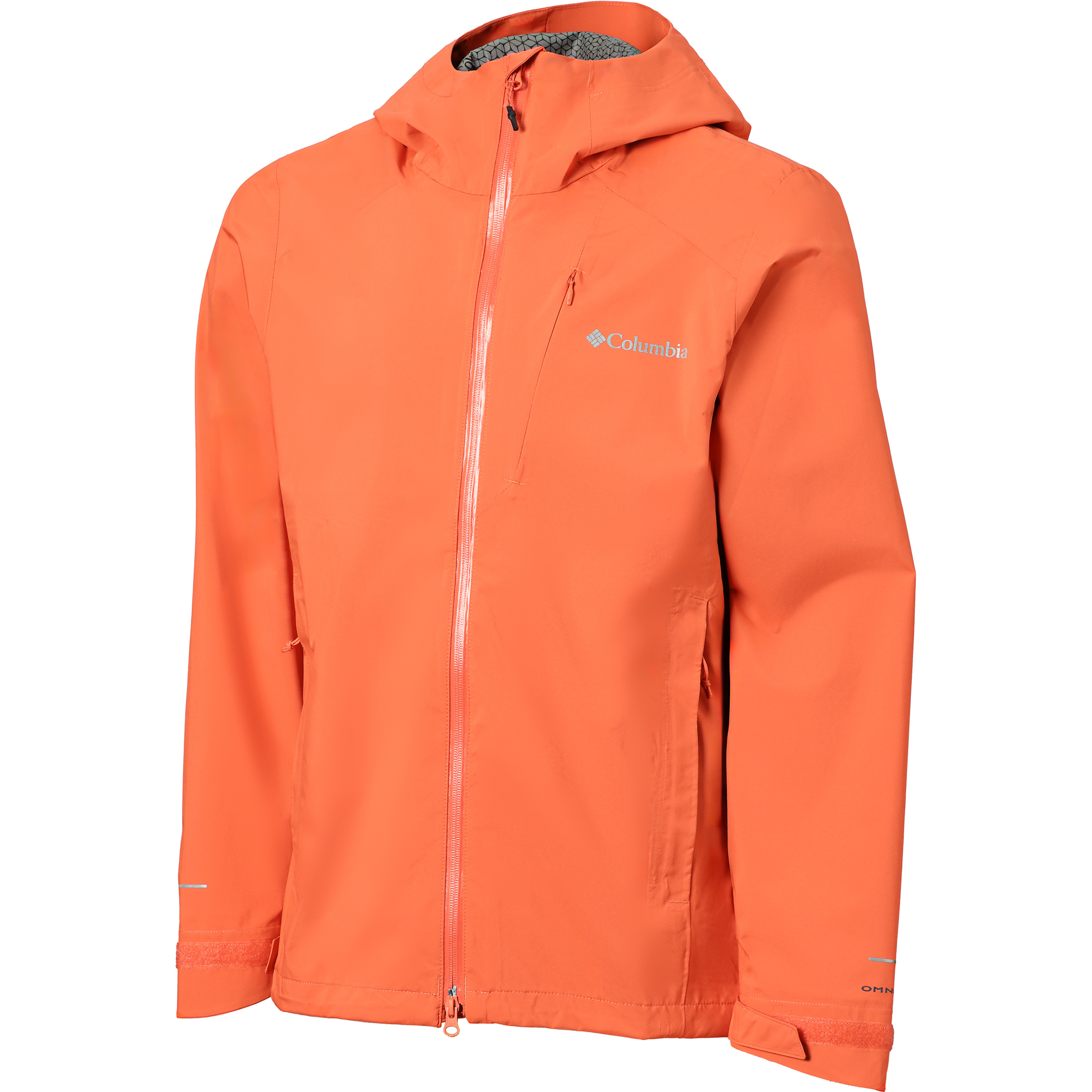 Columbia Trailborne 2.5L Herren Regenjacke orange Größe M Camping