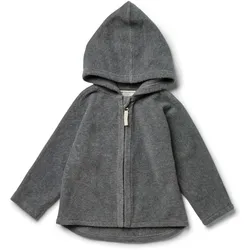 Tchibo - Baby-Fleecejacke - Baby - Gr. 62/68 - dunkelgrau
