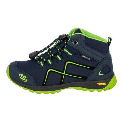 Wanderschuh BRÜTTING "Outdoorstiefel Guide High", Kinder, Gr. 39, blau, Synthetik, Schuhe Wanderschuh