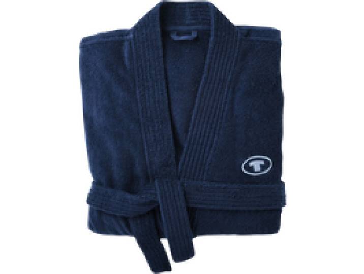 TOM TAILOR Peignoir (bleu foncé, XL)