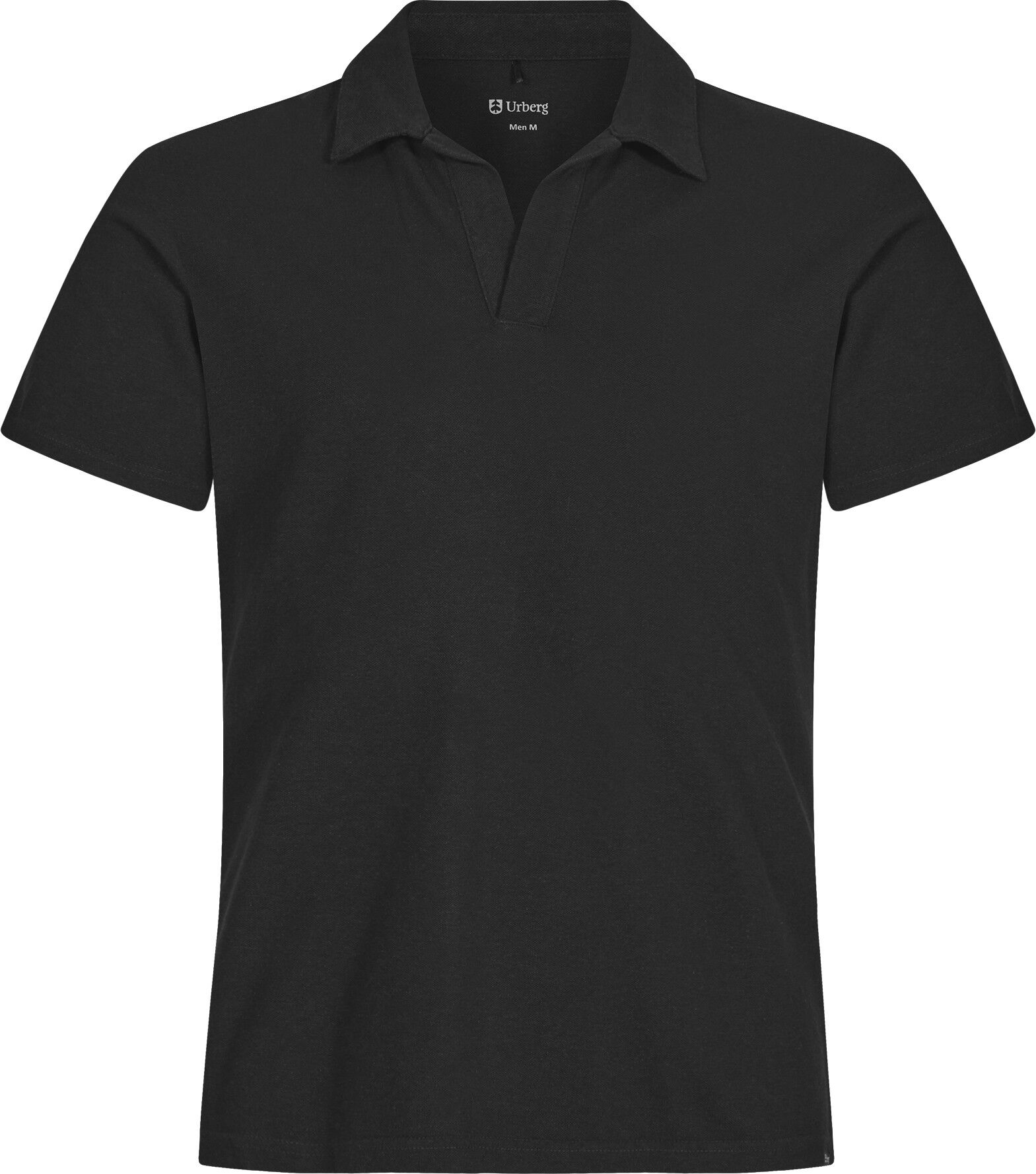 Urberg Men's Hemp Polo Tee Black Beauty S