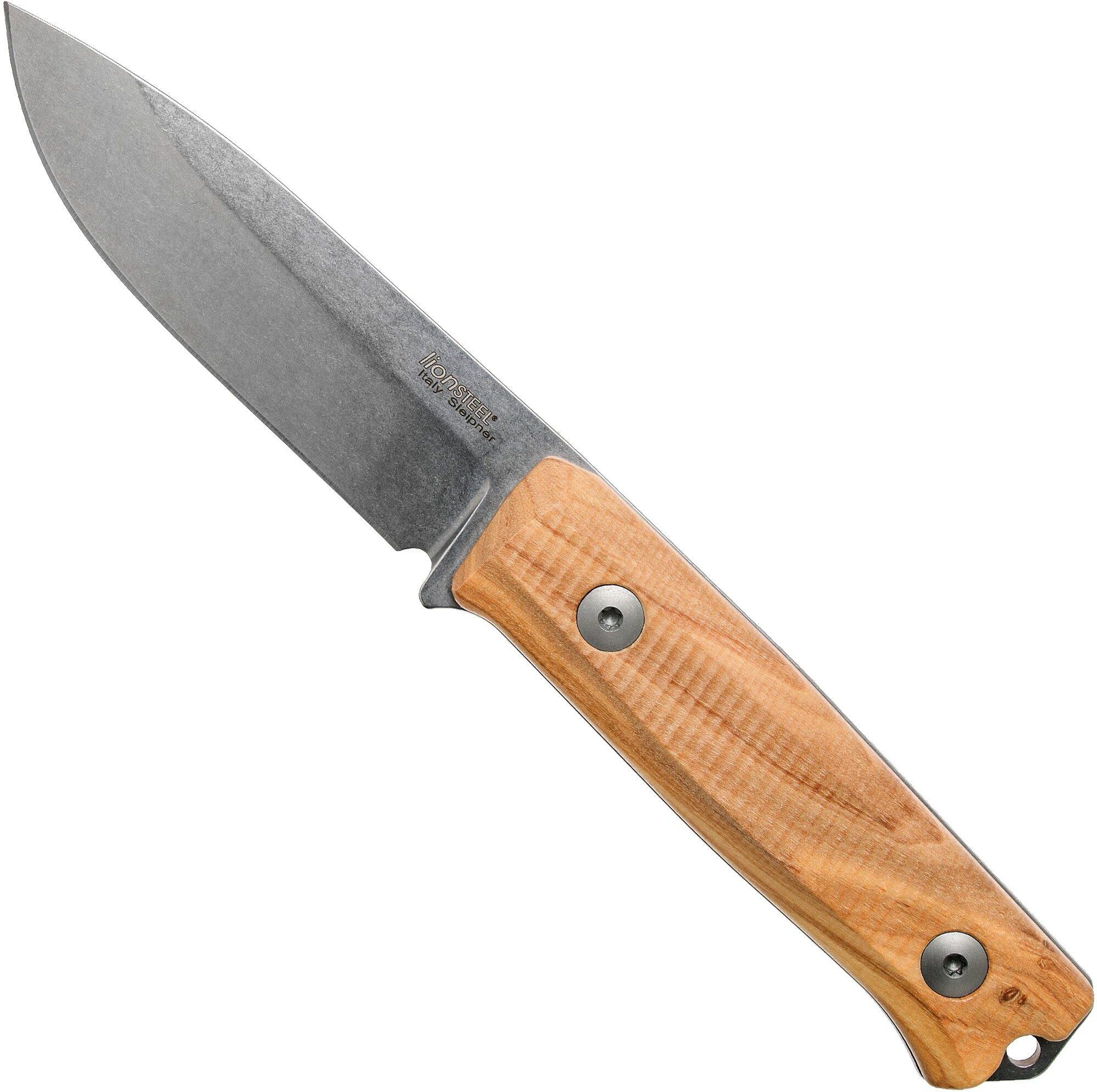 Lionsteel B40 olivewood B40-UL coltello bushcraft