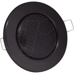 DYNAVOX 206819 - Miniaturlautsprecher, Halogen-Design, schwarz