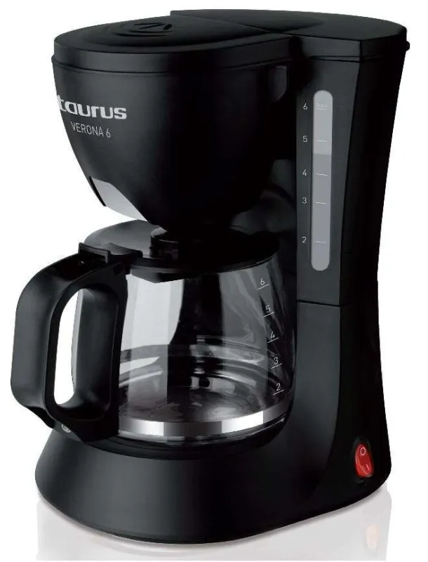 Jarra Cafetera TAURUS VERONA 6 tazas Version II y  III