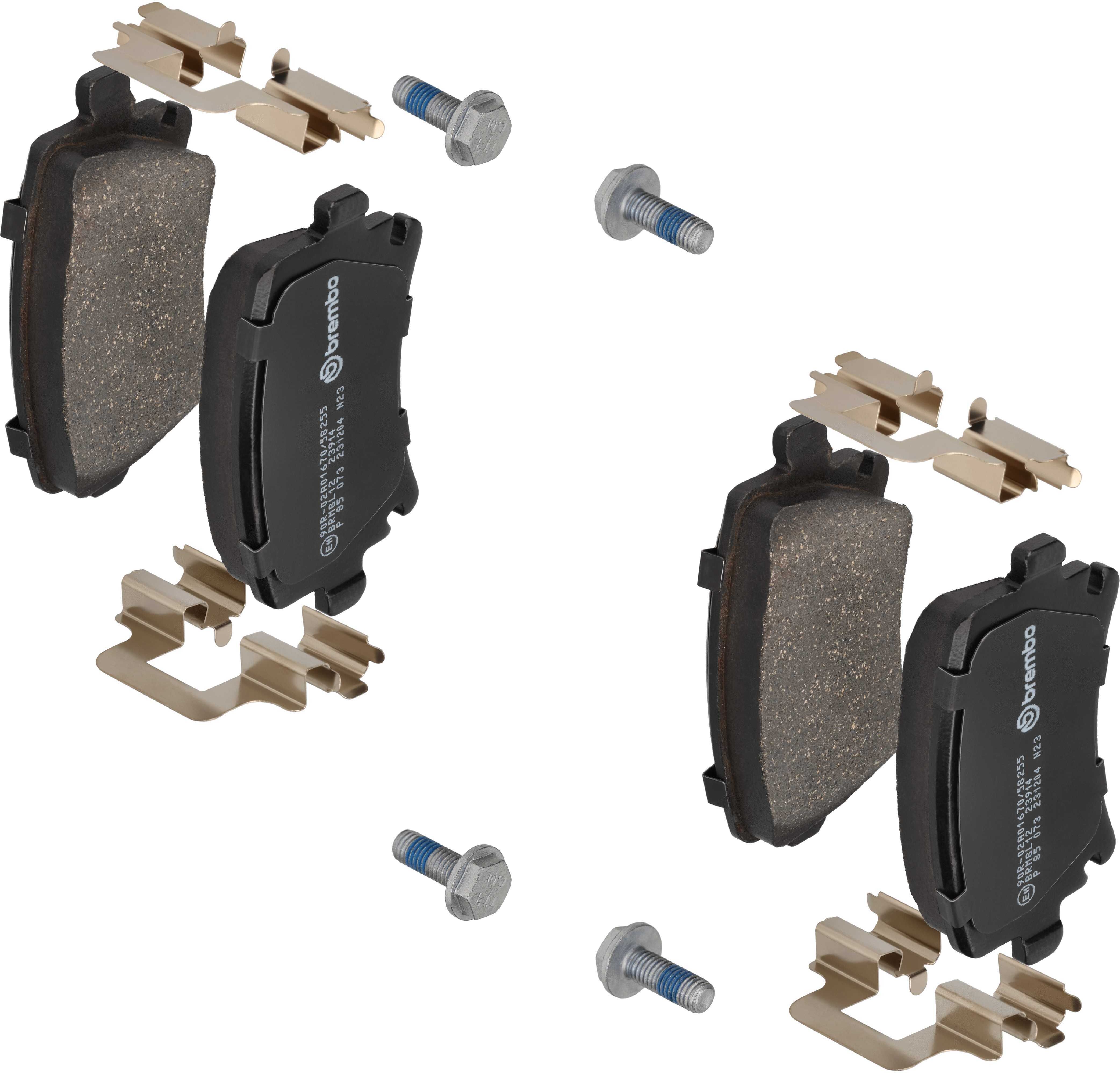 Brembo Bremsbelagsatz, Scheibenbremse P 85 073 Für Vw Audi (Faw)
